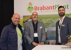 Patrick de Craen (Family Fresh Farms), Paul Jochems en Leon Ammerlaan (Brabant Plant)